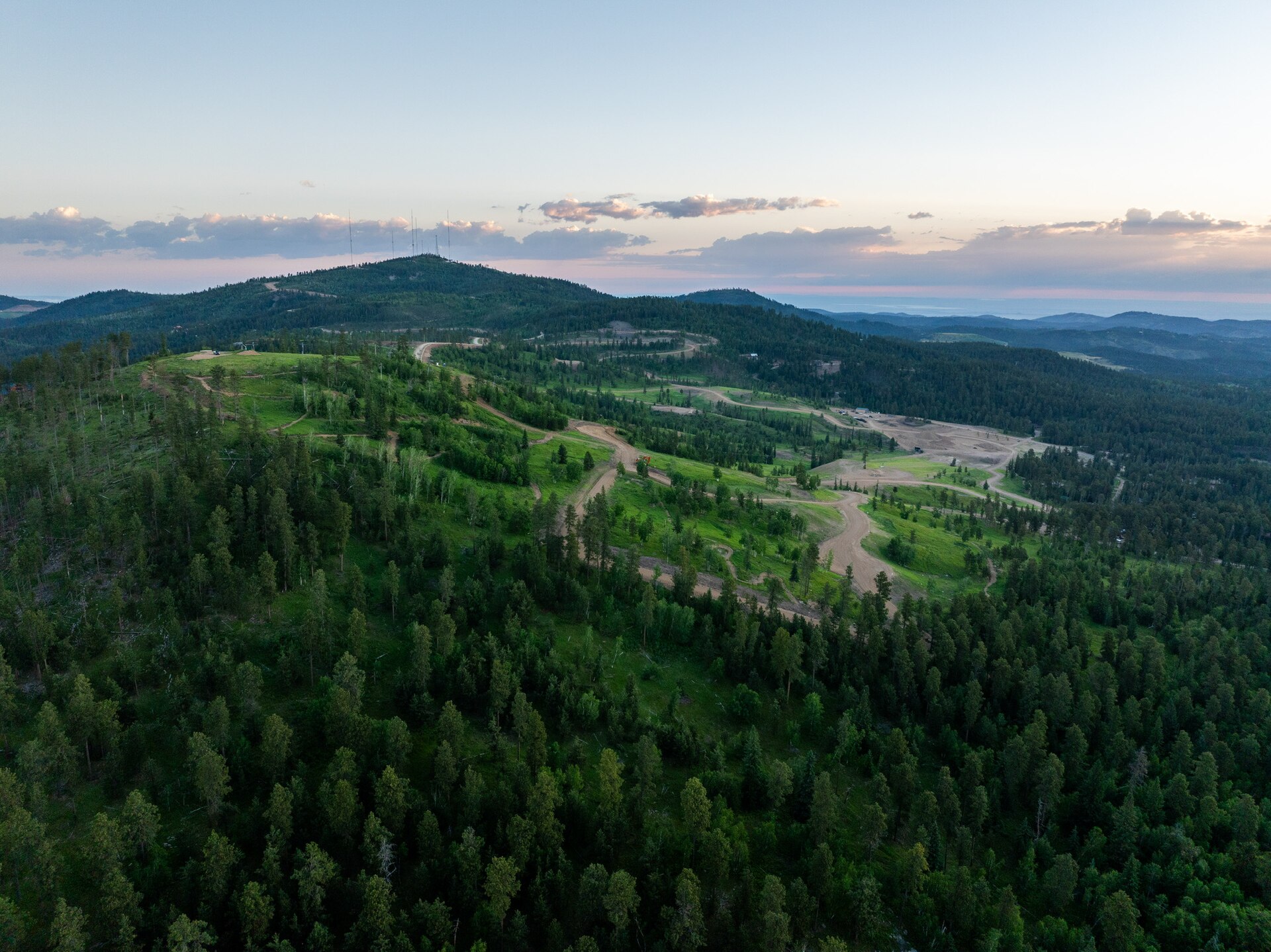 Deer Mountain Village at Dawn